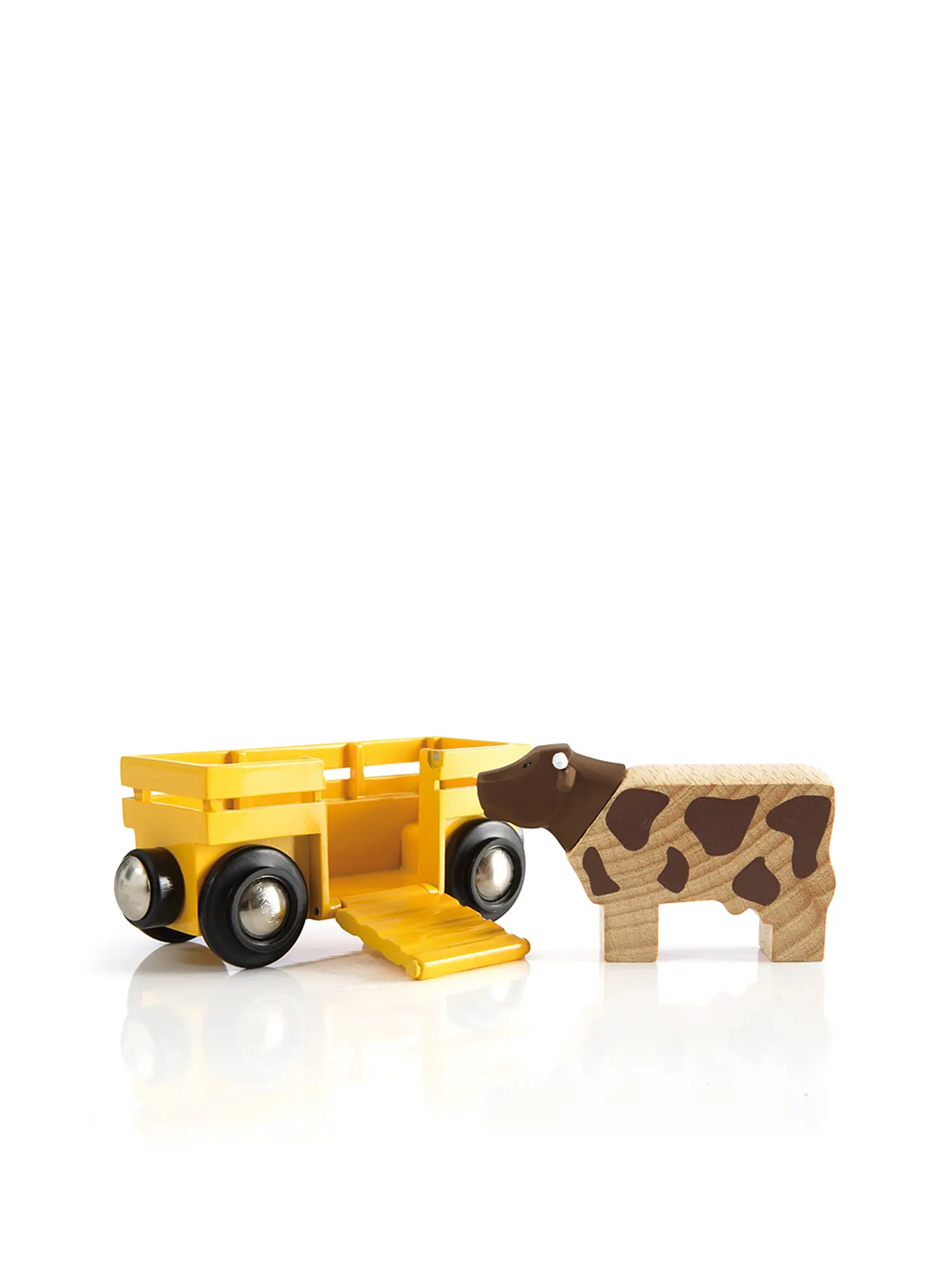 BRIO | Tierwagen mit Kuh | 